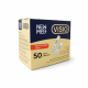 Тест-смужки NewMed Visio 50 шт. у 2 флаконах для визначення глюкози в крові глюкометром нью мед Visio S0218 Австрія
