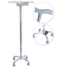 Тростина на 4-х опорах телескопічна Dr.Frei GM924L Тростина на 4-х опорах телескопічна Dr.Frei GM924L