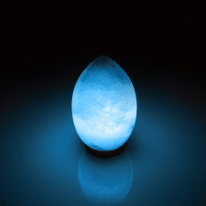 Соляна лампа SALTKEY CANDLE FLAME Blue 4 кг