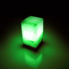 Соляна лампа SALTKEY BLOCK Green (Блок)