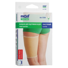 MedTextile 7220 Бандаж для підтримки стегна еластичний (S, M, L, XL) +1 безкоштовно (2 шт.) MedTextile 7220 Бандаж для підтримки стегна еластичний (S, M, L, XL) +1 безкоштовно (2 шт.)