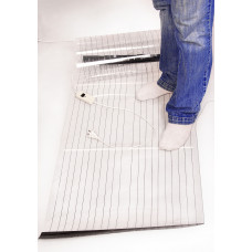 Плівковий обігрівач - Мобільна тепла підлога (1,8 х 0,6 м)