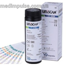 Тест-полоски URISCAN (урискан) U11 Protein 1 (белок) №50,YD,Корея