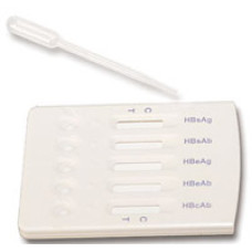 Cito Test HBV COMBO экспресс-тест для определения маркеров вируса гепатита В (HBeAg, HBeAb, HBsAg, HBsAb, HBcAb) (сыворотка, плазма)
