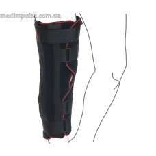 Ортез для іммобілізації колінного суглоба (ТУТОР) регульований ReMed R6301 чорний