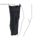Ортез для иммобилизации коленного сустава (ТУТОР) регулируемый ReMed R6301 чёрный