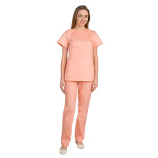 Жіночий персиковий медичний жіночий костюм Жіночий персиковий медичний жіночий костюм