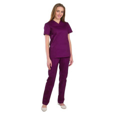 Медичний жіночий костюм Топаз фіолетовий