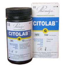 Citolab G диагностические тест-полоски для определения глюкозы