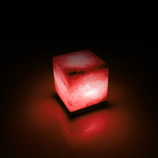 Соляна лампа SALTKEY CUBE Red (Куб) 3,5-4 кг