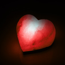Соляна лампа SALTKEY LOVE Red (Серце) 6 кг