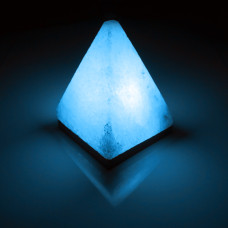 Соляна лампа SALTKEY PYRAMID Blue (Піраміда) 4,5-5 кг